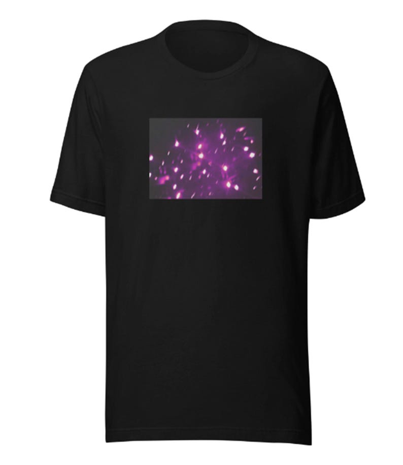 Purple Stars Premium Designer T-Shirt