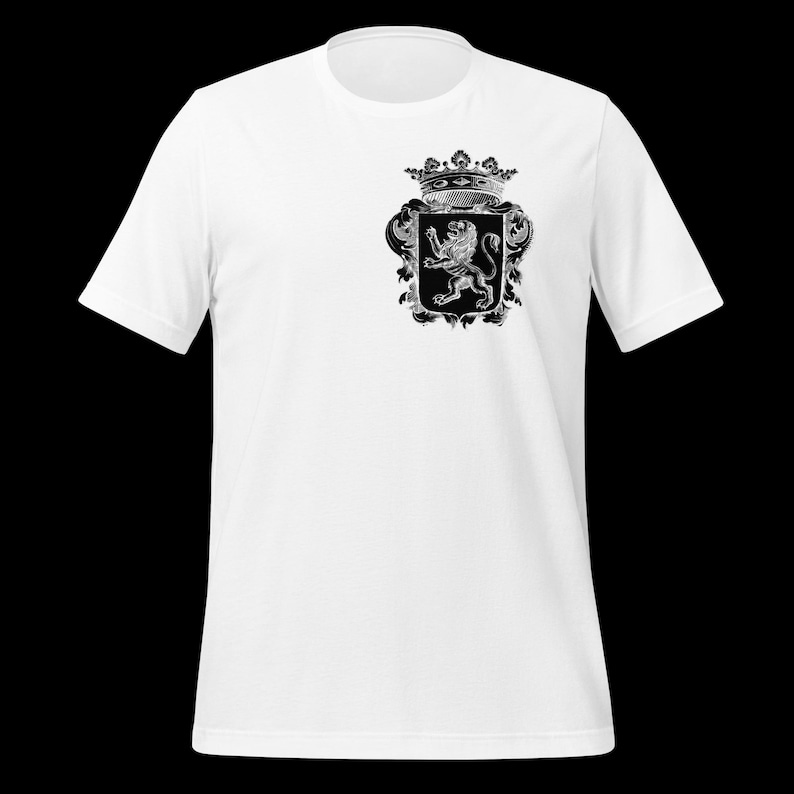 Lion Crown Crest Premium Designer T-Shirt