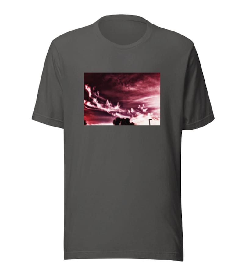 Sky on Fire Premium Designer T-Shirt
