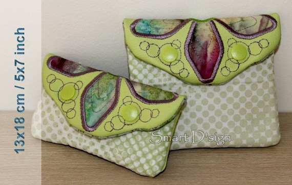 ITH Machine Embroidery Design 2x Easy Quilt Applique Flower | Etsy