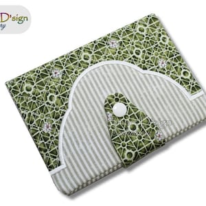 ITH Book Cover A5 CURVE E-Book Machine Embroidery Design In-the-hoop 16x26 cm 6x10 inch Instant Download Digital File  Smart D&#39;sign