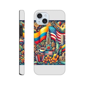 Colombian-American Culture Phone Case: Protect Your Phone in Style