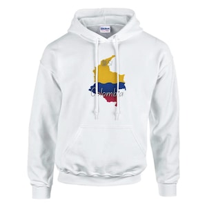 Colombian Heritage Men&#39;s Hoodie - Cozy Colombian Flag Design - Si Si Colombia