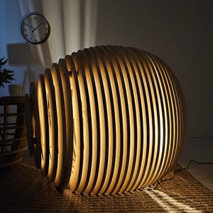 Outdoor Lounge Chair, Eierstuhl, Holzterrassenmöbel, Gartenstuhl, Sitzmöbel im Garten, Beistelltisch inklusive, handgefertigt aus den USA Bild 12