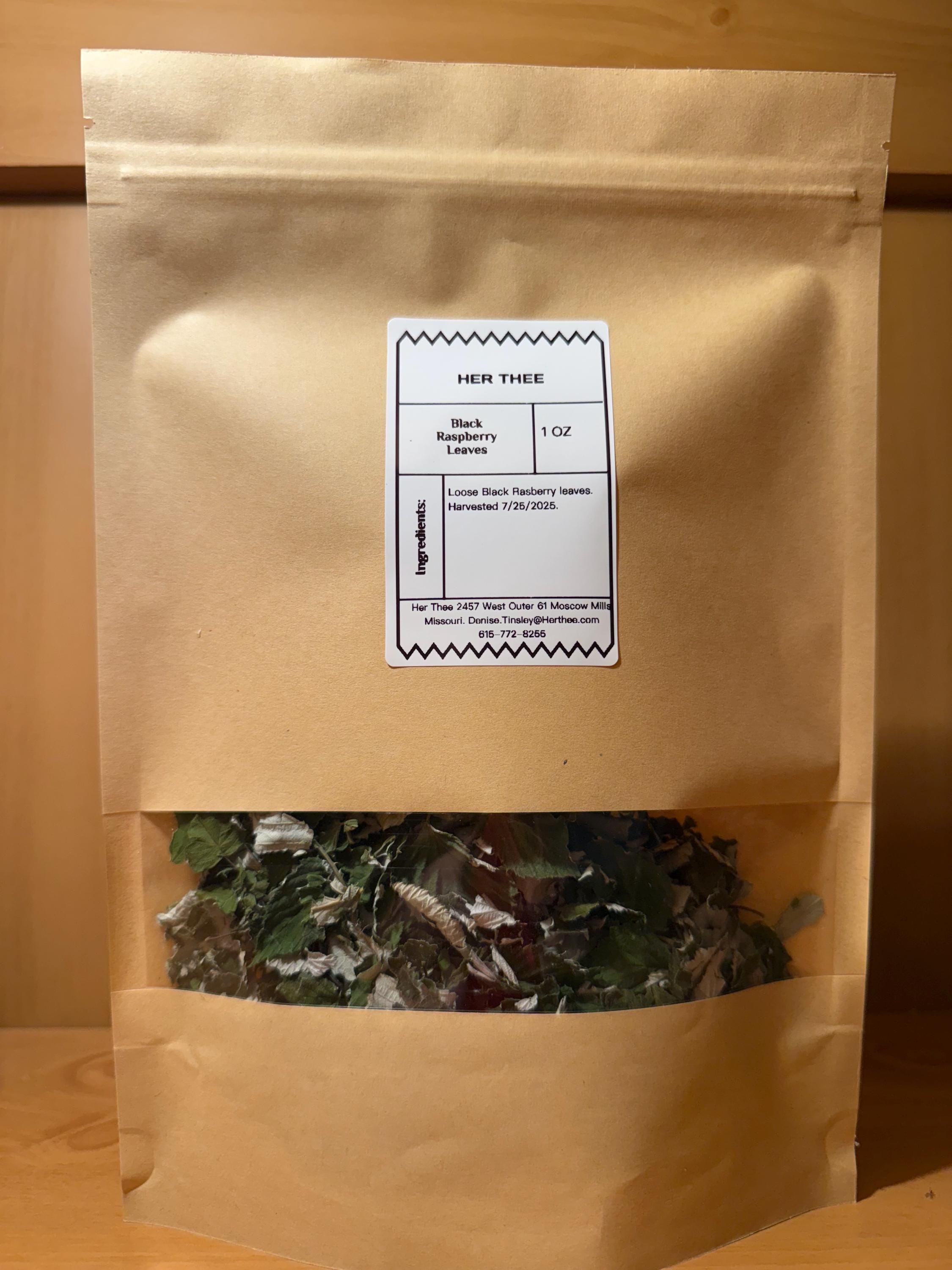 Dried Black Raspberry Leaves - Etsy