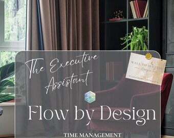 Procrastination-Busting Worksheet | Stay Focused & Productive | Executive Assistant Tool | Flow by Design™