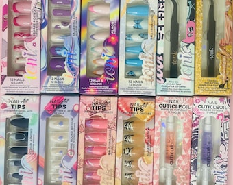 Nail tips - jewels - charms