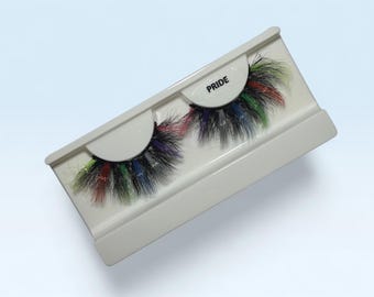 Custom colored eye lashes