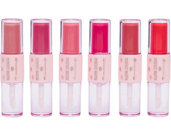2-in-1 Hydrating Lip Gloss and Matte Liquid Lipstick Set