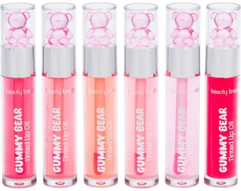 Gummy bear tinted lip oil