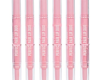 Dual-Ended Lipstick and Liner Duo: Sculpted Lips, Creamy Color (6 Shades)