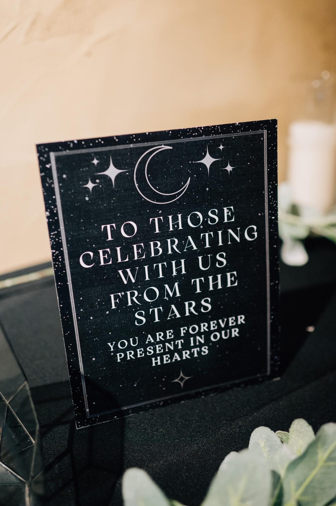 Wedding Memorial Table Sign - Download - Etsy