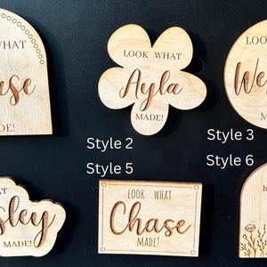 Personalized Magnet, Look What I Made, Kid&#39;s Art Display, Fridge Magnet