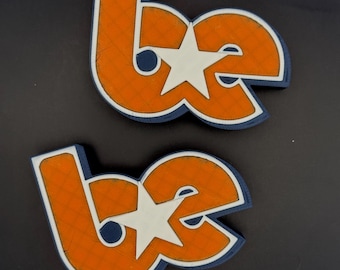 BE-topper met sterlogo