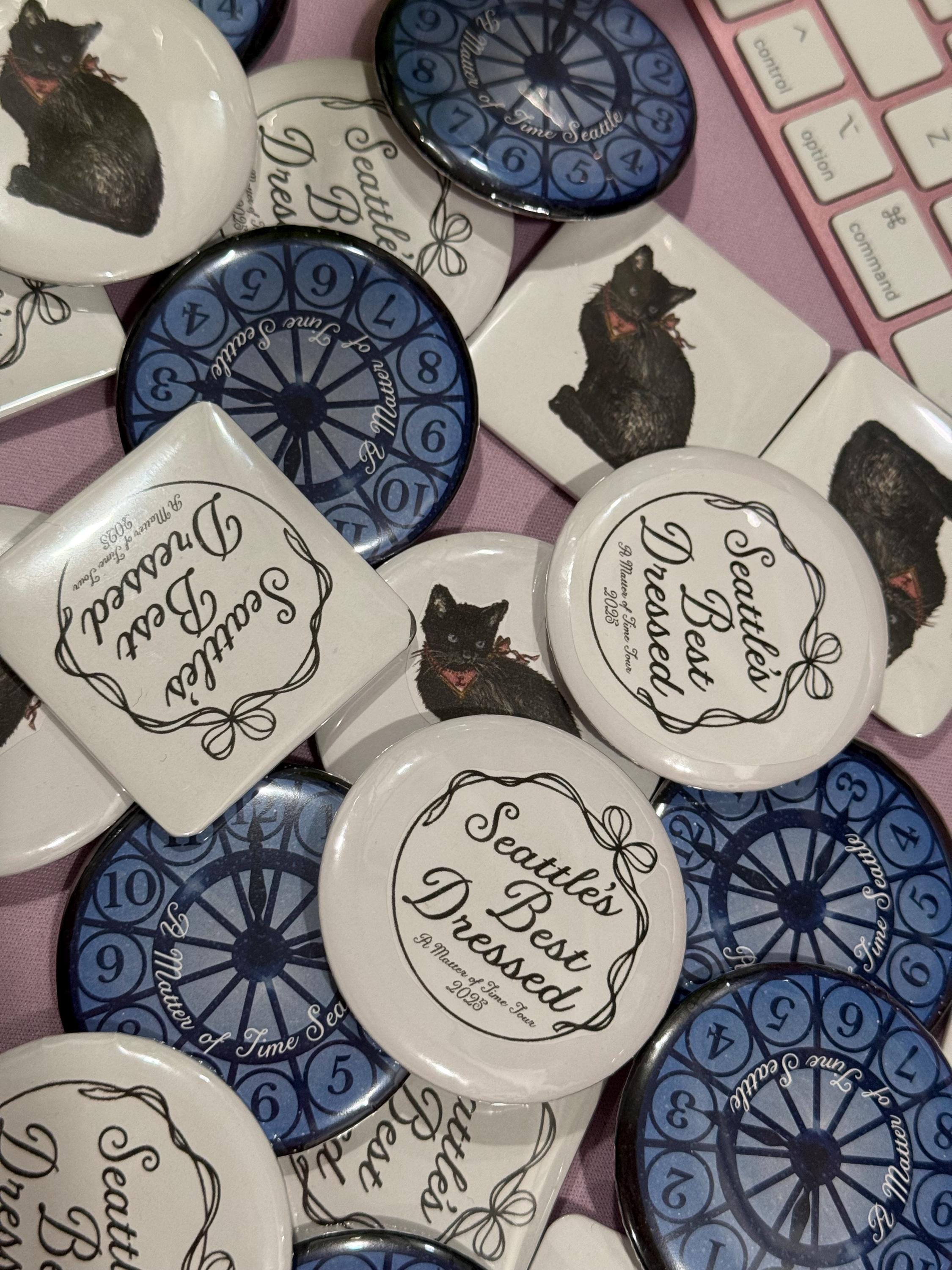 Custom A Matter of Time Pins - Etsy