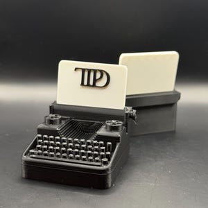 Typewriter Topper