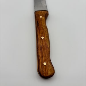 Handmade scales on Kitchen knife
