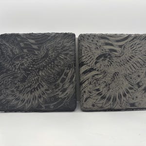 Patriotic Slate Coasters