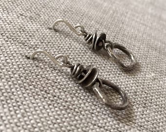Day-O Sterling Silver Simple Earrings