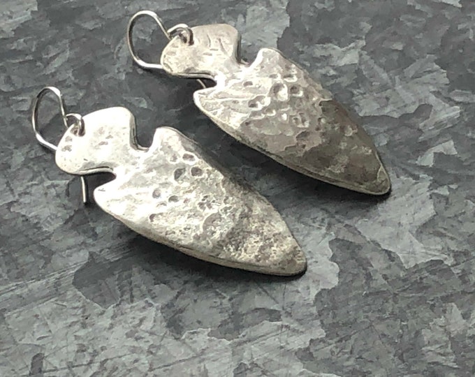 Arrowhead Sterling Silver Earrings