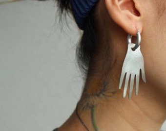 Picasso Hand Earrings -
