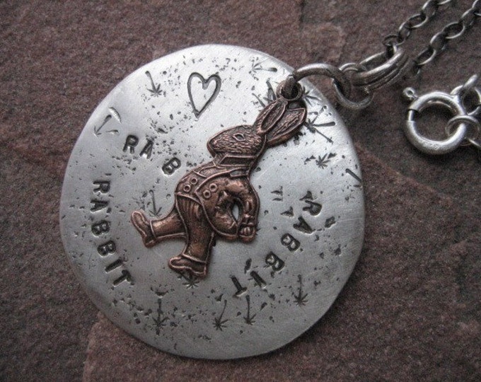 Rabbit, Rabbit, Rabbit Lucky Necklace
