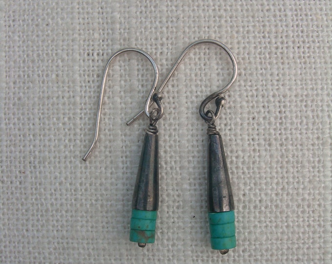 PEEK Sterling Silver Turquoise Earrings