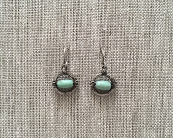 Little Mondo Sterling Silver & Turquoise Earrings