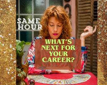 Same Hour Career Tarot Reading: New Job, Promotion, Change & What’s Next