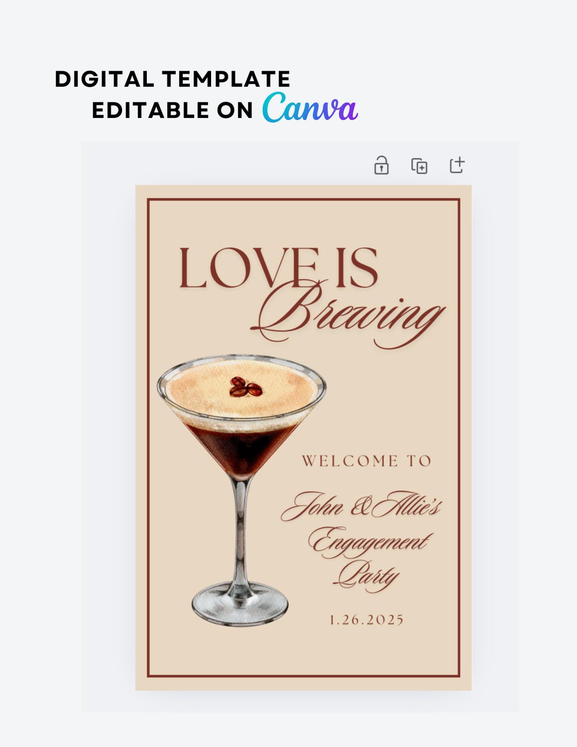 250 Stück Kaffee Konfetti – 'Love Is Brewing' Motive Für Hochzeit, Verlobung, Babyparty & Brautdusche