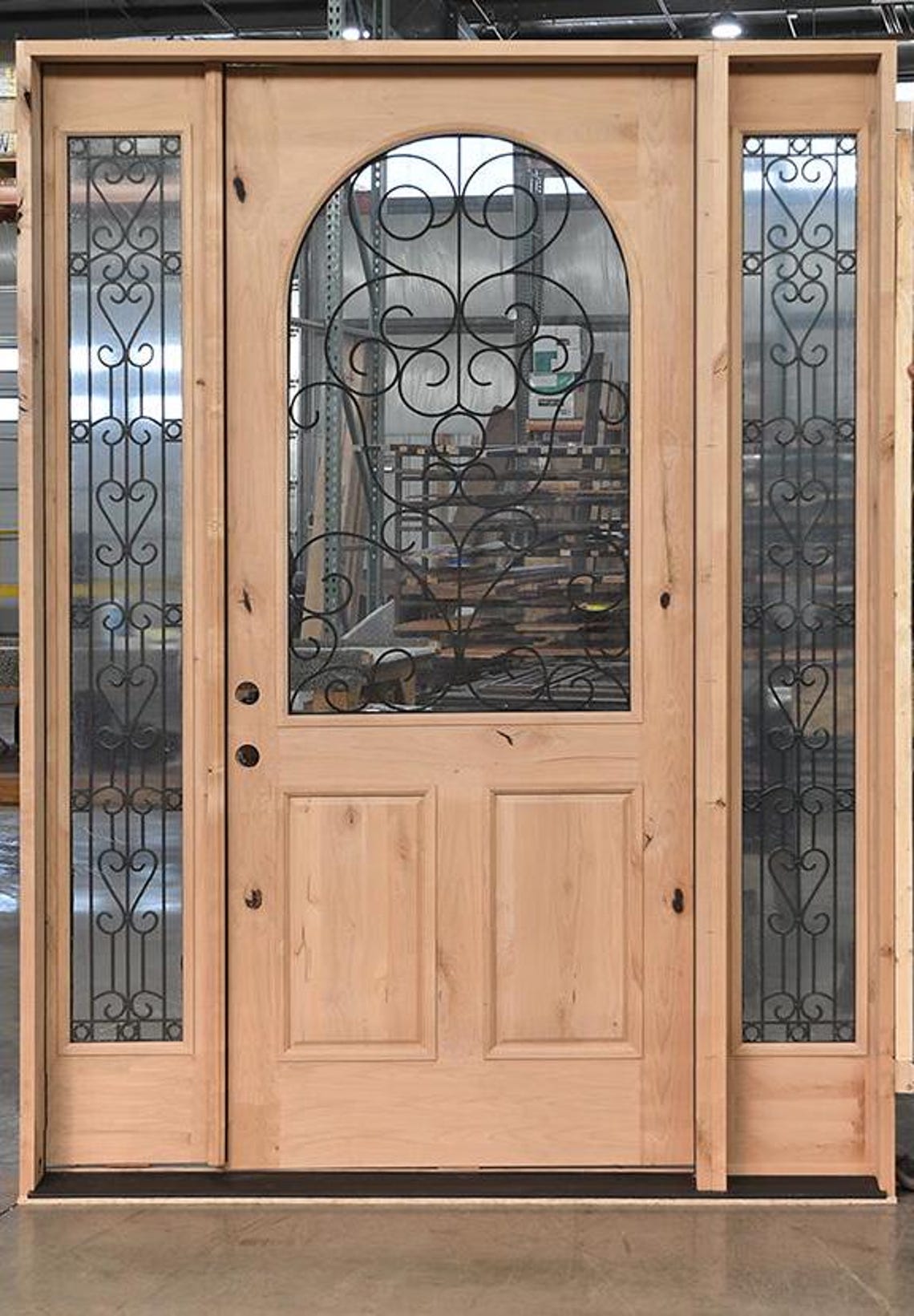 Custom Made Knotty Alder Door, Solid Wood Doors, Custom Doors, Custom ...