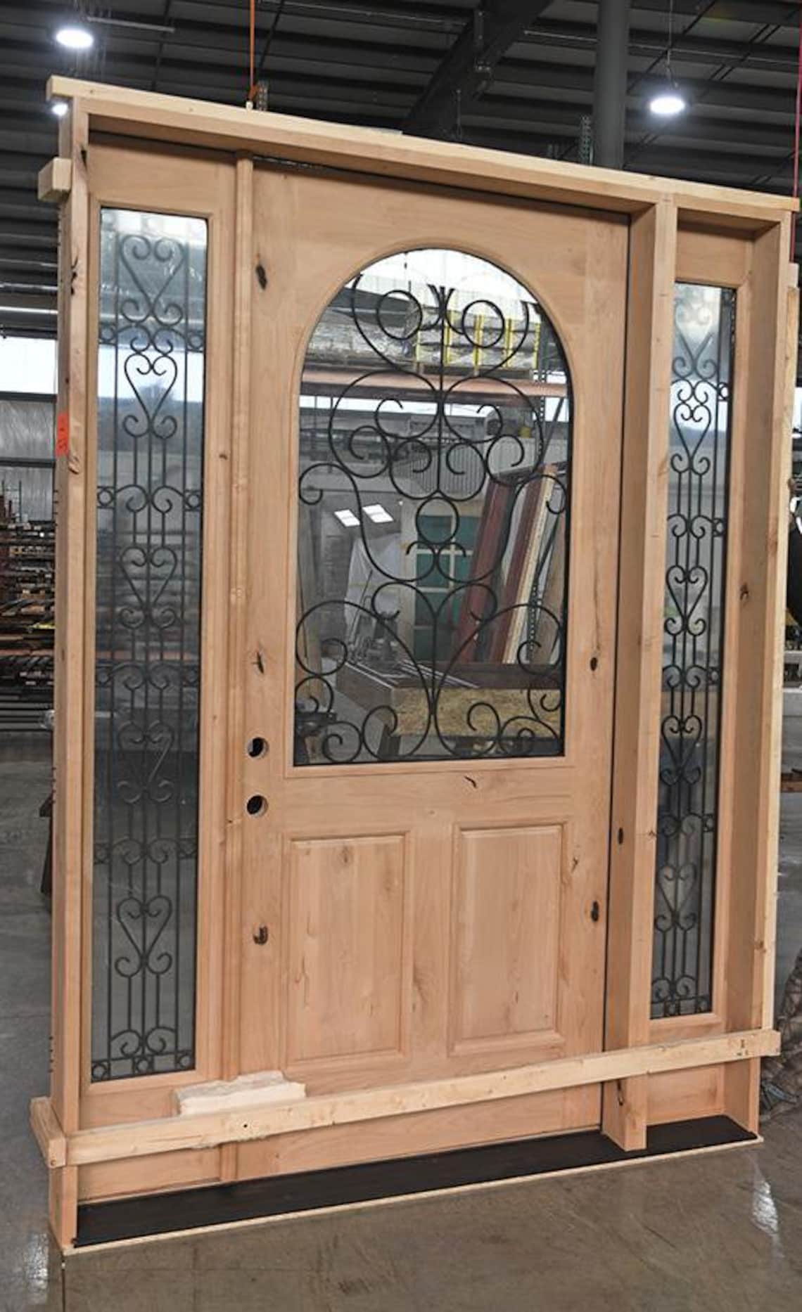 Custom Made Knotty Alder Door, Solid Wood Doors, Custom Doors, Custom ...