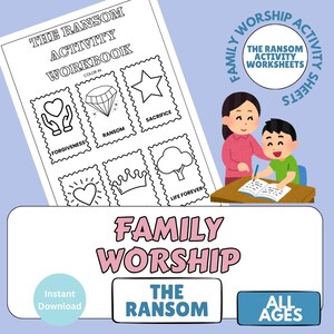 Ransom Activity Workbook: Bible Study, Puzzles, All Ages (PDF Download)