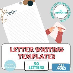 Letter Writing Templates JW Ministry with Video & Bible Study QR Codes (A4 PDF Download)