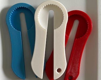 Small Cap Opener – Easy Grip Tool for Small Bottle Caps | 3D Printable Digital File