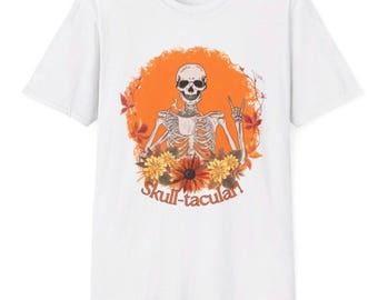 Camiseta con calavera espectacular