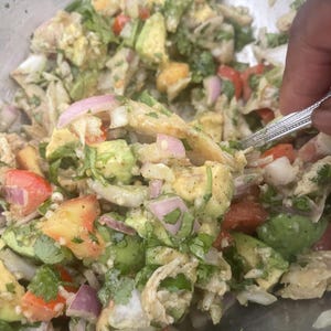 Abuelas Ensalada de Bacalao (Großmutters Kabeljau / Salzfischsalat)