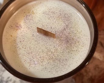 Candela profumata alla vaniglia francese fatta in casa