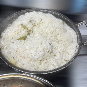 Jamaican Steam White Rice: Cooked to Order