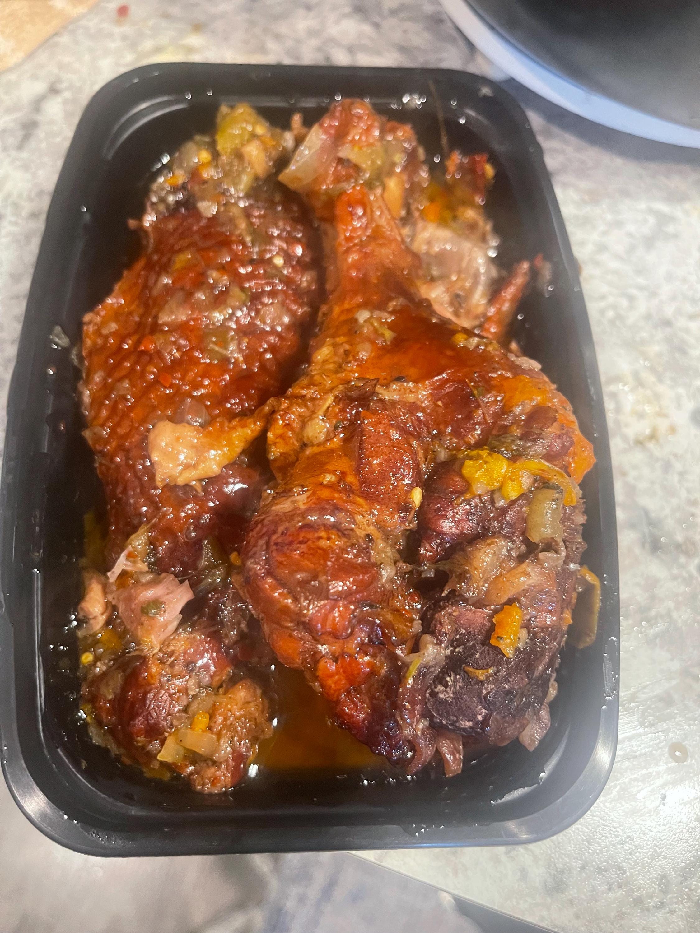 Smoked Turkey Wings, Drumsticks or Neck, stew turkey, turkey and blackeye  peas, American food (will be cook and freeze before shipping)