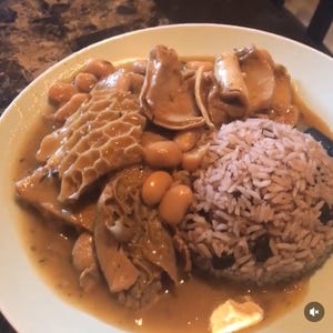 Jamaican Tripe and Bean, Jamaican Food, African Food, Caribbean Food, Spanish Food, Haitian Food, American Food, gift, Frozen meal, Dinner