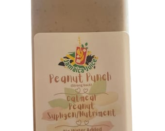 Jamaican Peanut Punch: Protein Smoothie, Strong Back