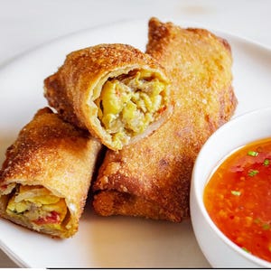 Ackee and Saltfish Eggrolls: Jamaican Appetizer