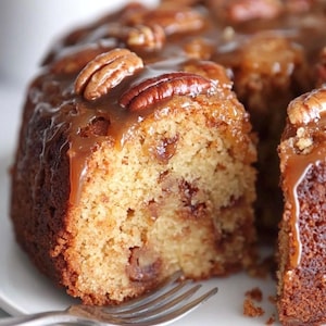 Ciasto Pecan Pie Pound Cake lub Loaf, ciasto, słodki smakołyk, jedzenie, prezent, ciasto pekanowe