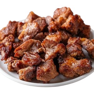 Griot haitiano: cerdo frito con pikliz y plátano verde