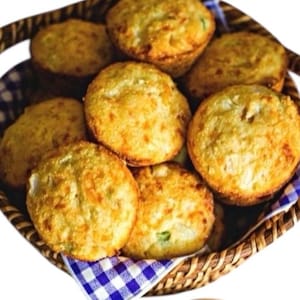 Jamaican Twist Mexican Cornbread Muffins: Homemade Treat