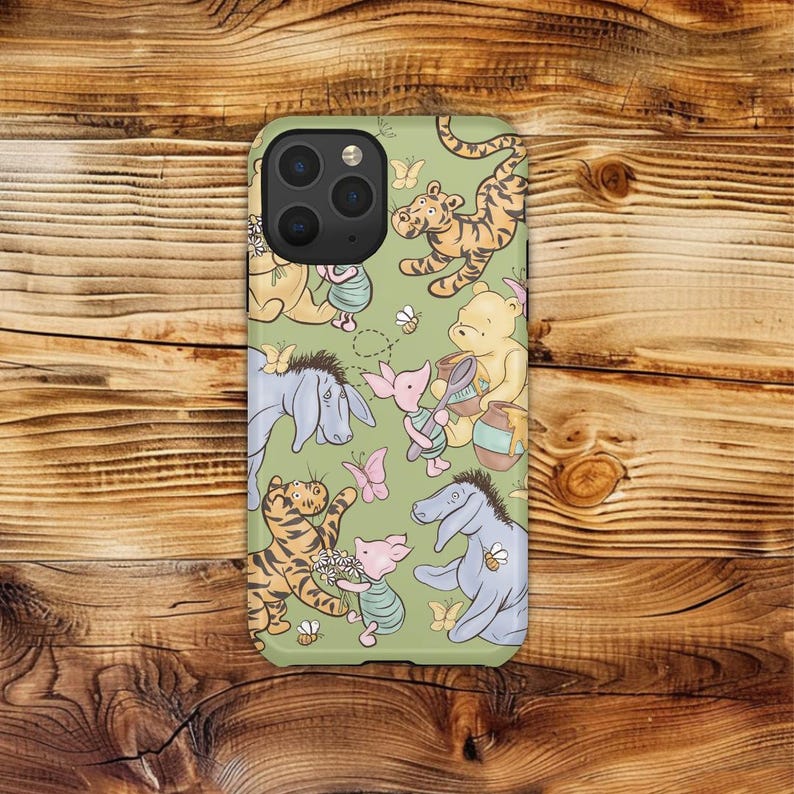 Funda protectora para teléfono de Winnie the Pooh y sus amigos imagen 1