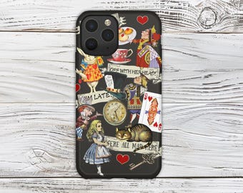 Vintage Wonderland - iPhone, Samsung Galaxy, Google Pixel - Funda protectora resistente para teléfono