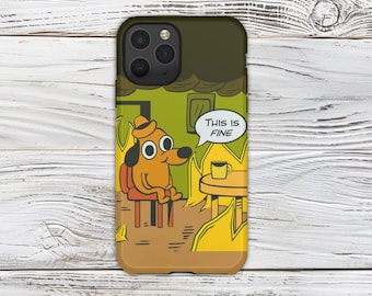 Esto está bien - iPhone, Samsung Galaxy, Google Pixel - Funda protectora resistente para teléfono