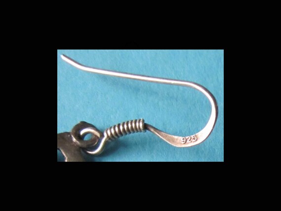 DRAMCOM, Sterling Silver Dramatic Masks Dangle Ea… - image 5